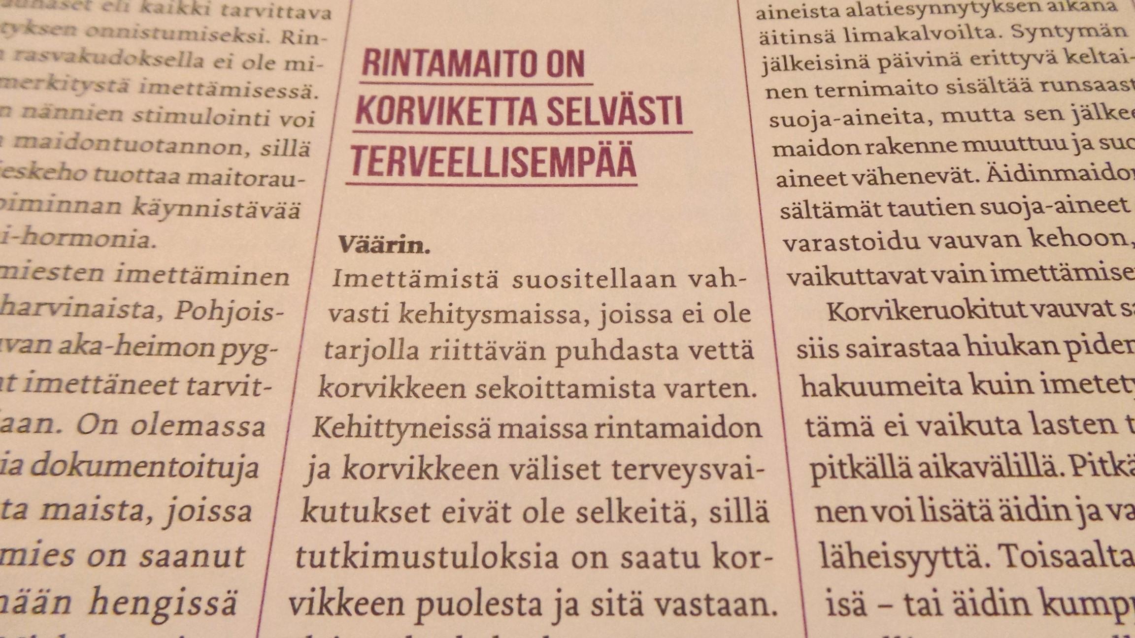 rintamaito vs korvike