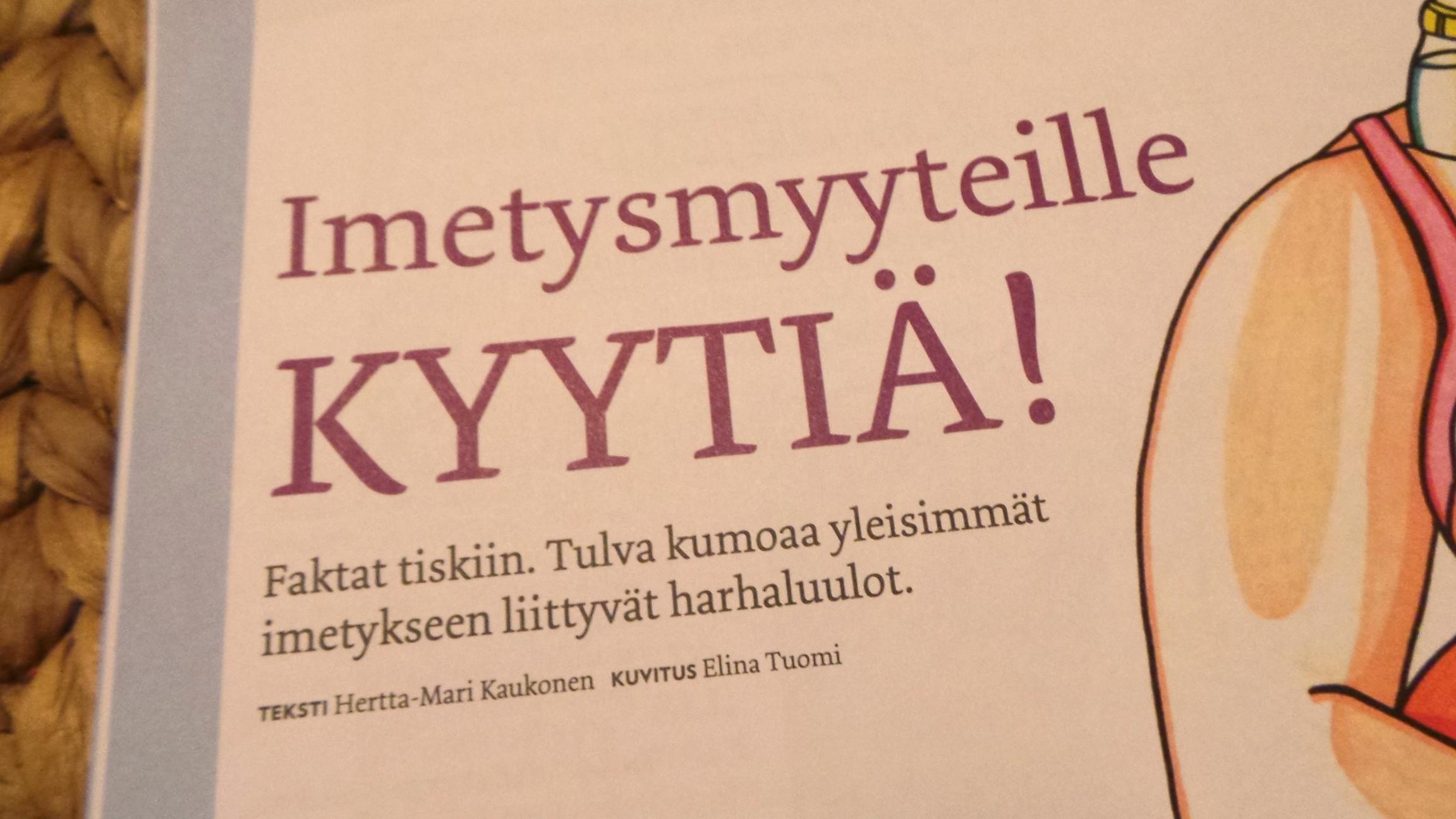 tulva otsikko imetys